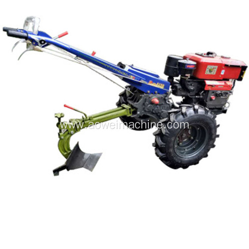 Mini Diesel Two Wheel Power Multipurpose Farming Small Hand Tractor For Sale